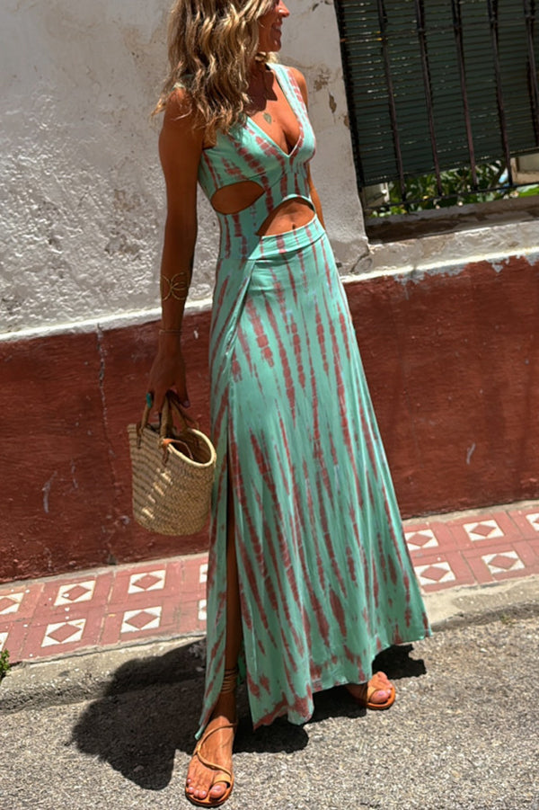 Bianca - Vestido cut-out con escote profundo