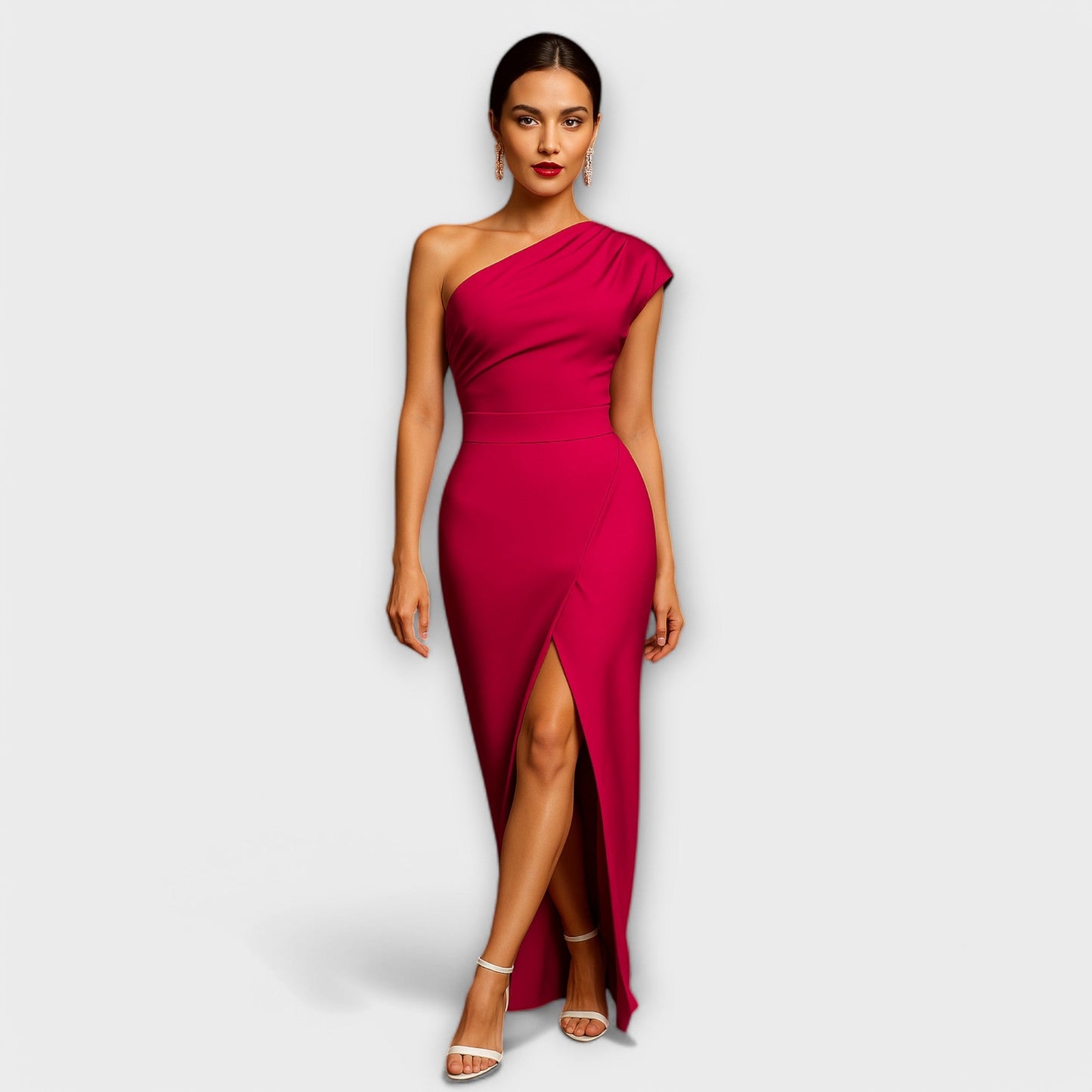 Vestido de noche asimétrico elegante Adeline - comodidad y estilo