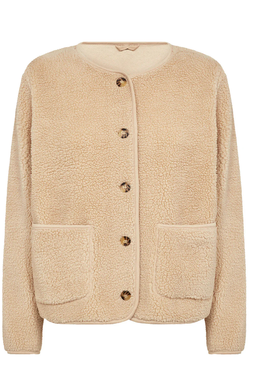 Chaqueta Ada Teddy | Marrón | Chaqueta de French Laundry