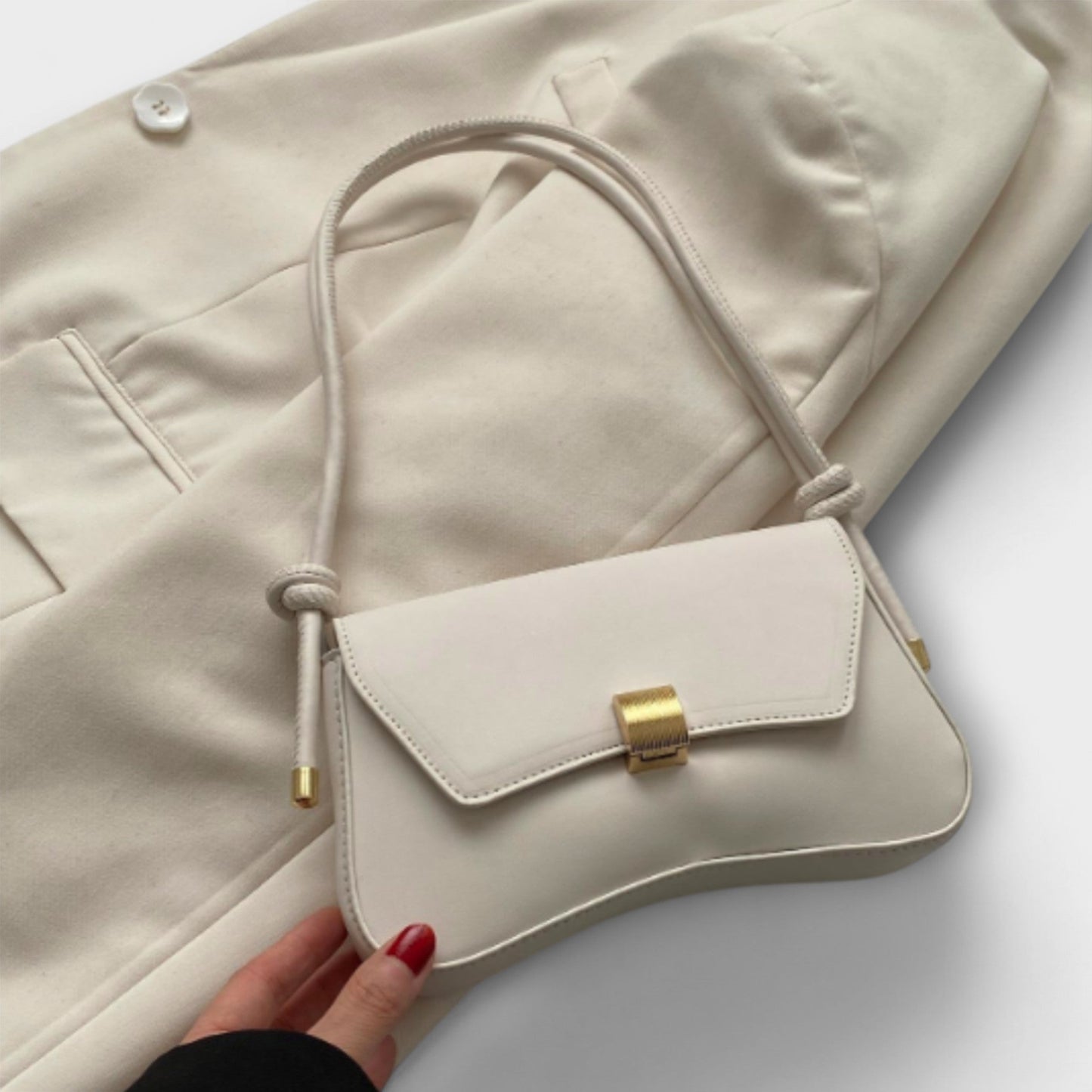 Bolso de solapa vintage clásico de Laura - Elegante y diseñado