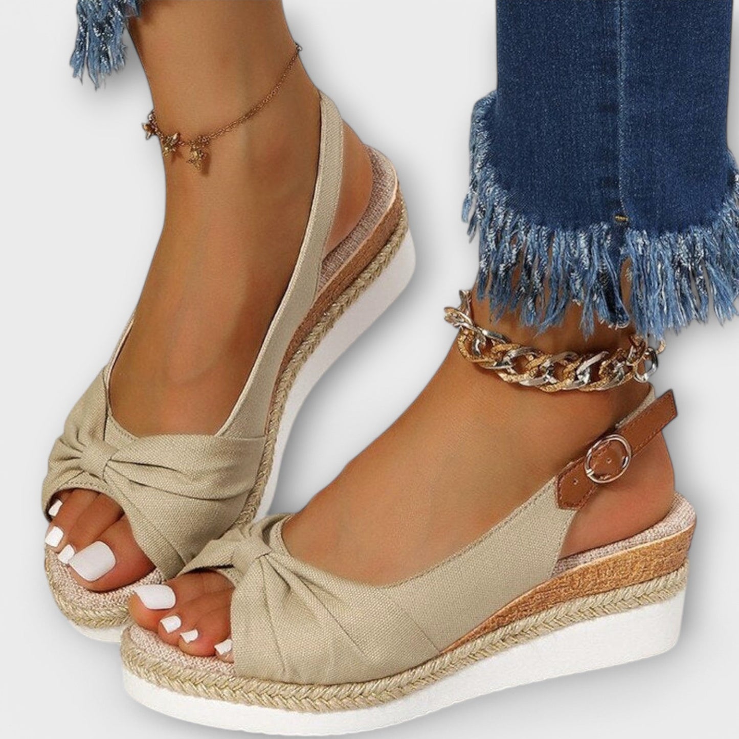 Sandalias ortopédicas con correas ajustables