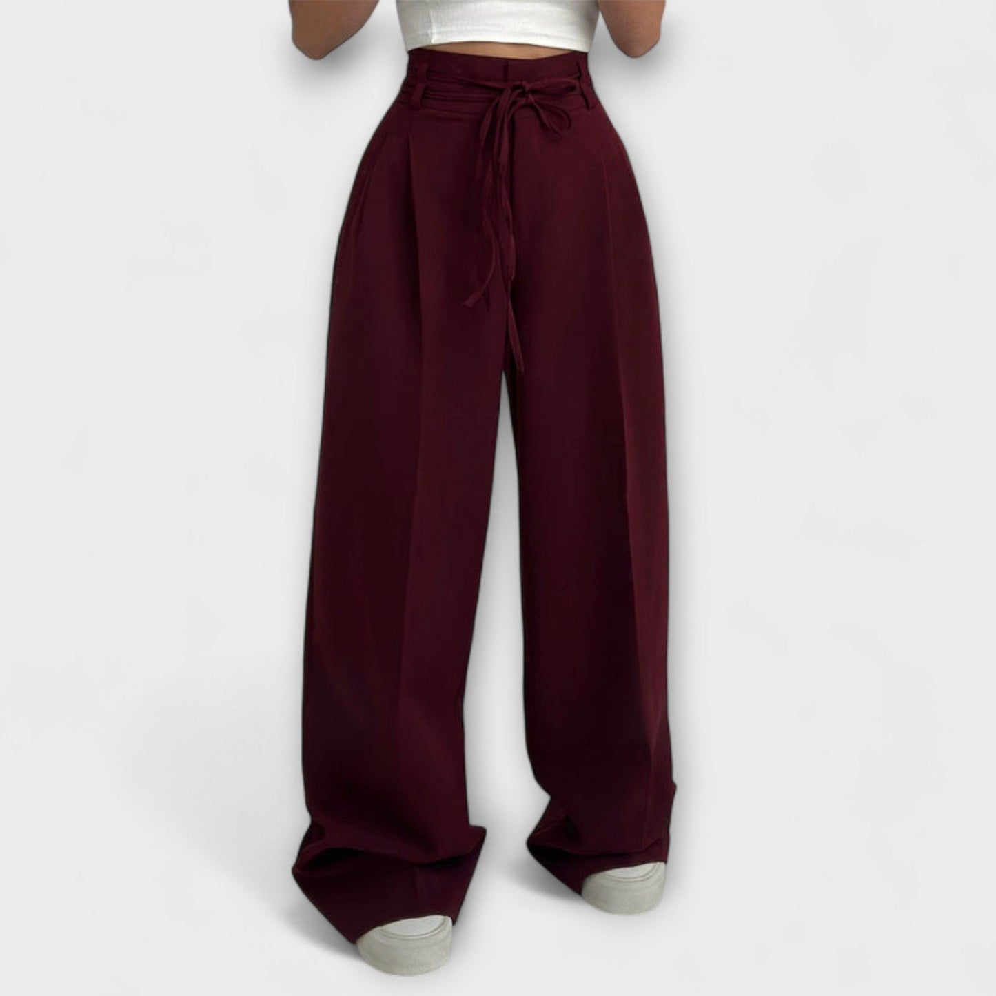Pantalones de chándal para mujeres con cordón