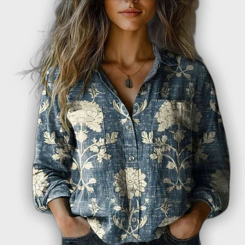 Camisa vintage impresa Nibs