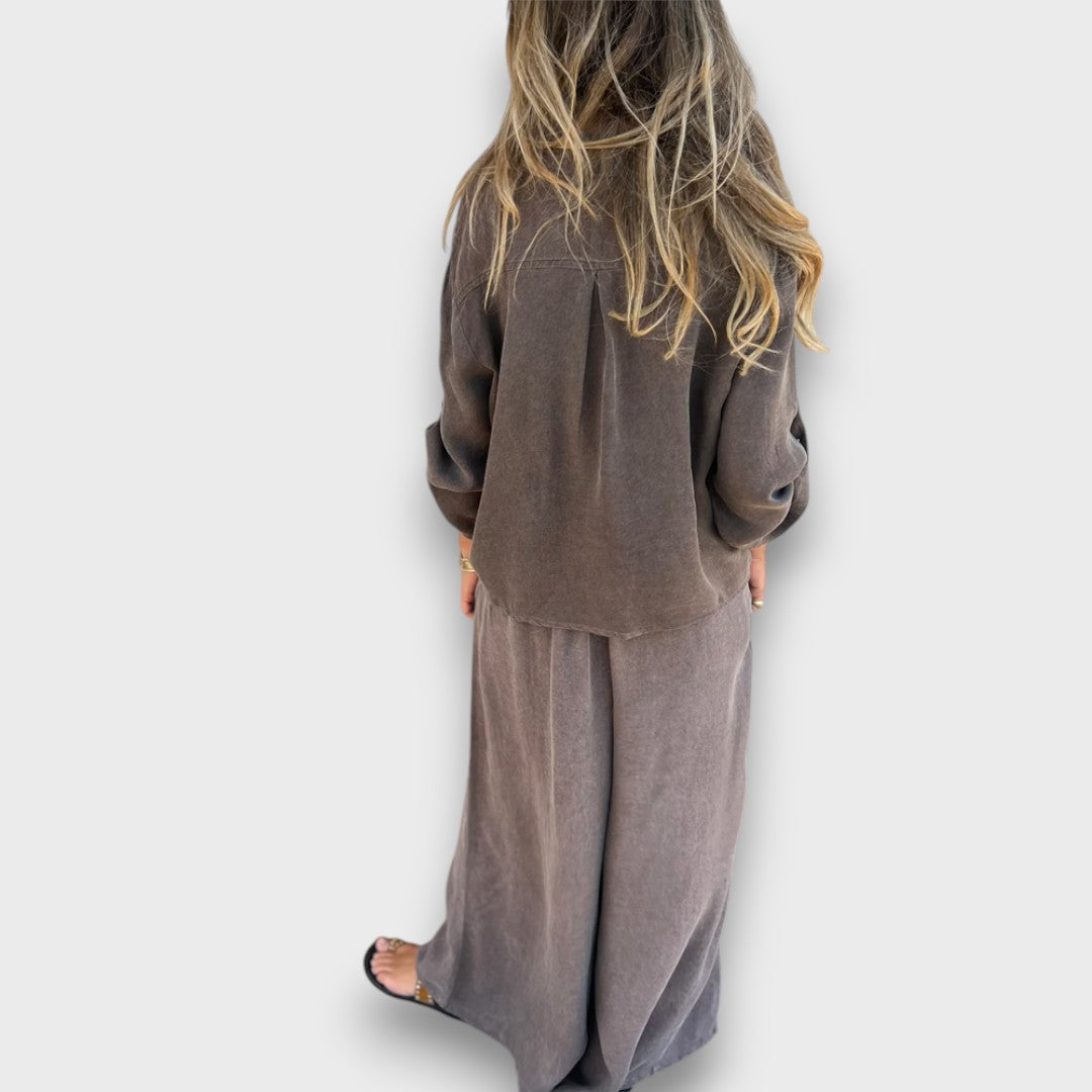 Soran – conjunto con camiseta oversized y pantalones anchos