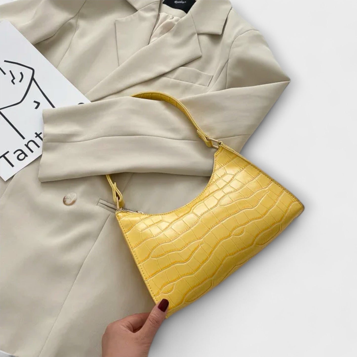Bolso de cuero brillante Lahora - Estilo y funcionalidad perfecta