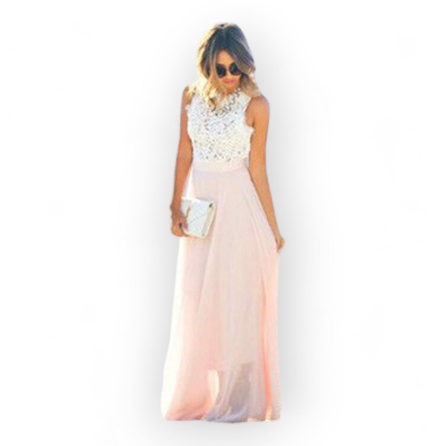 Vestido de verano elegante de tela transpirable