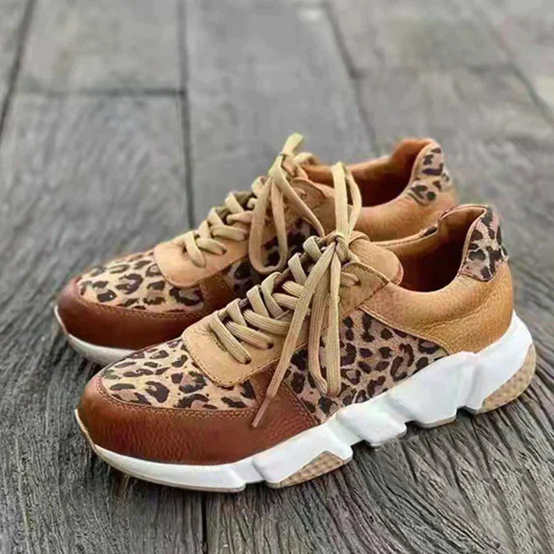 Crisis | Zapatillas de leopardo cómodas
