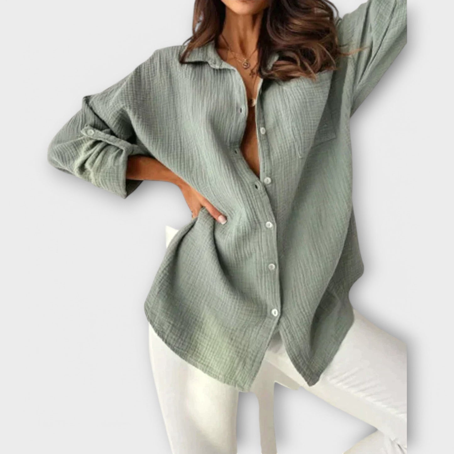 Blusa colorida de primavera y verano