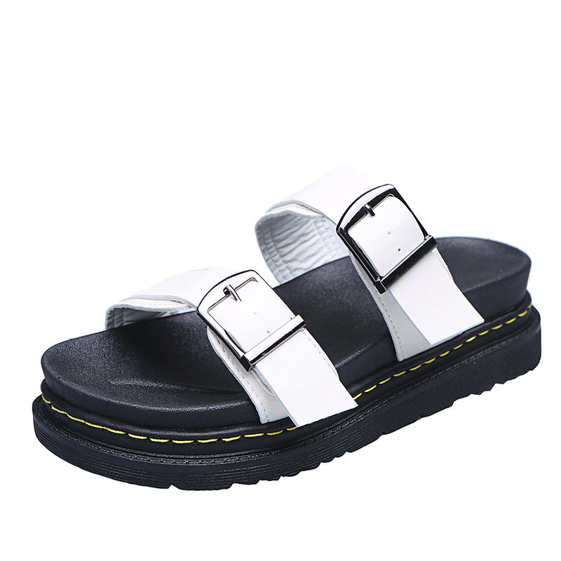 Paige – Sandalias de plataforma de verano con hebilla de comodidad