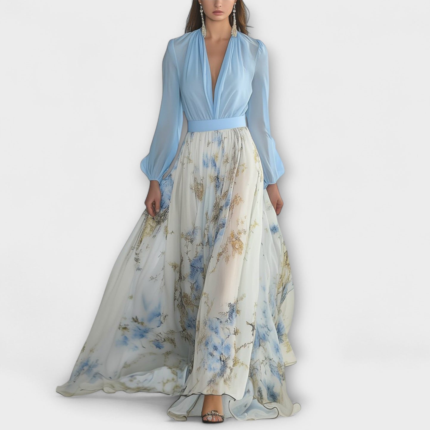 Vestido Harper con estampado de flores