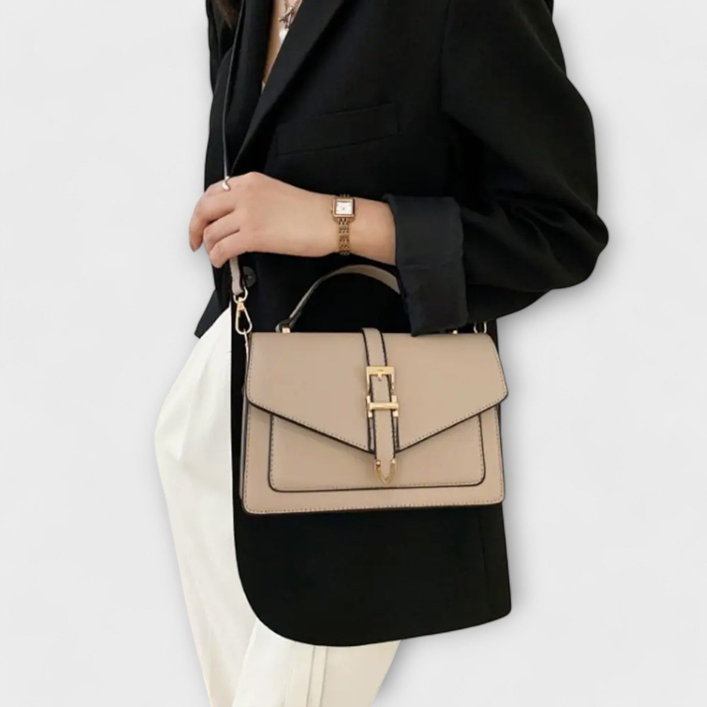 Bolso de mano clásico - Cuero PU elegante