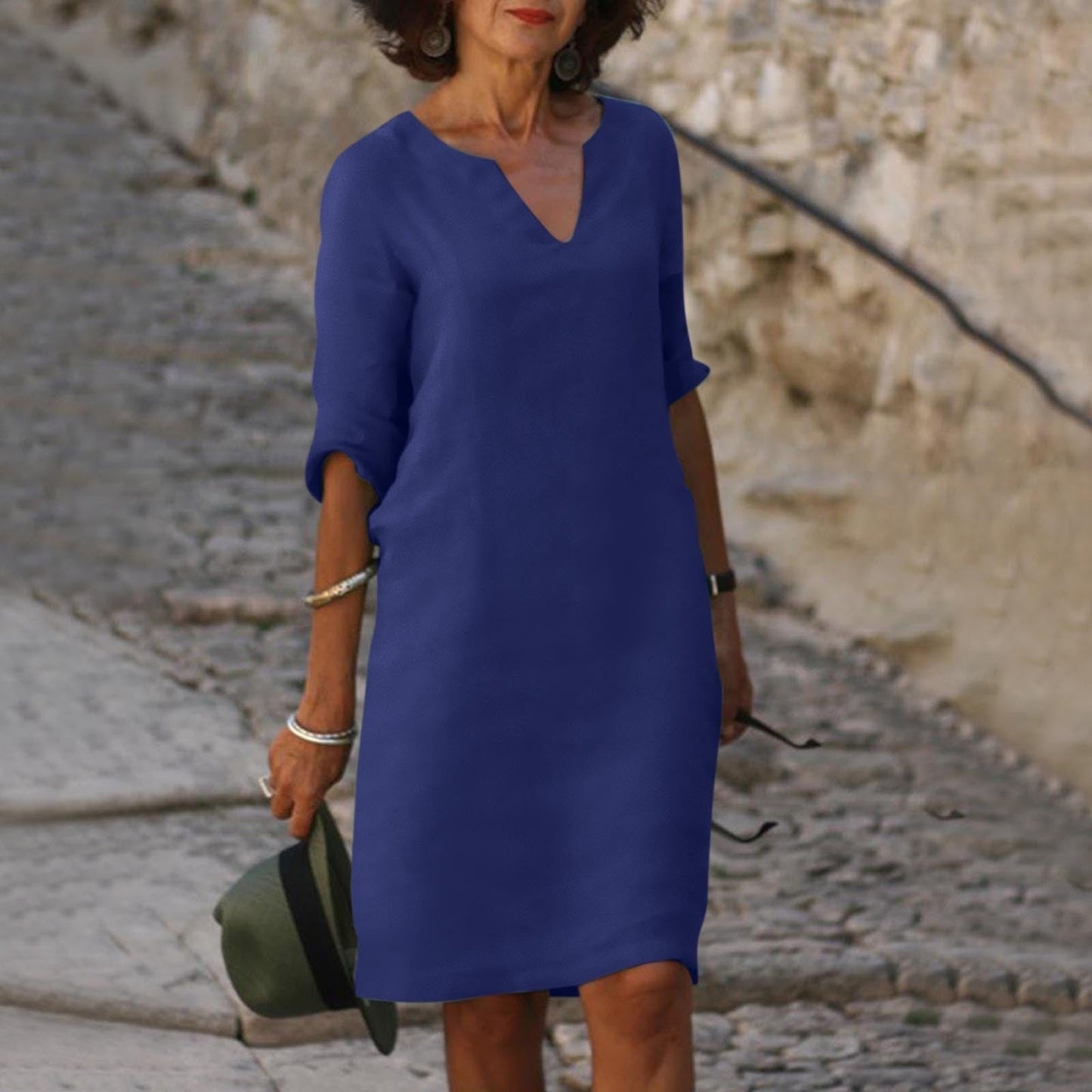 Isabela - Vestido de verano con cobertura de barriga