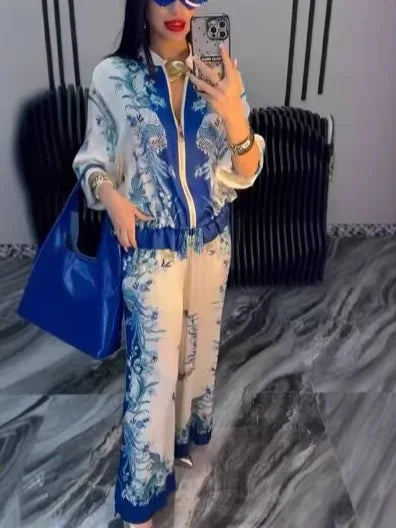 Elena | Conjunto de verano elegante con estampado