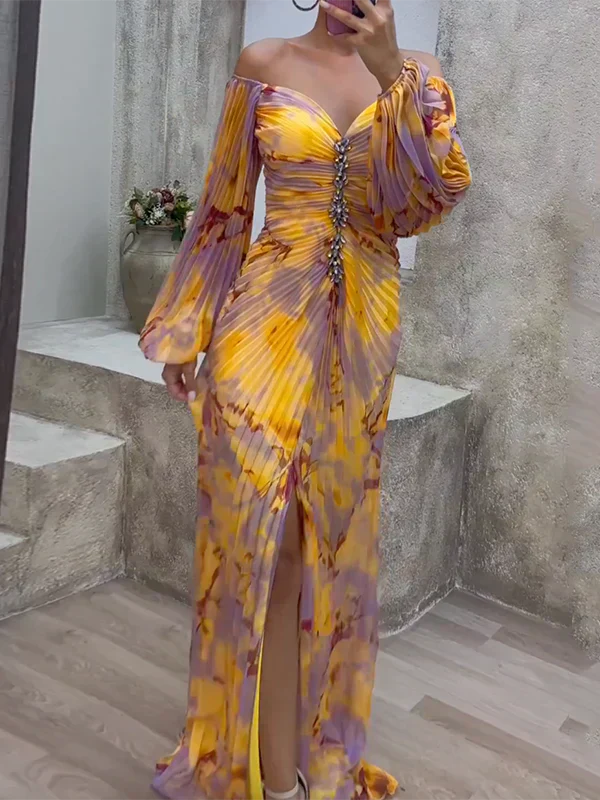 Kristin | Vestido elegante con cuello en V