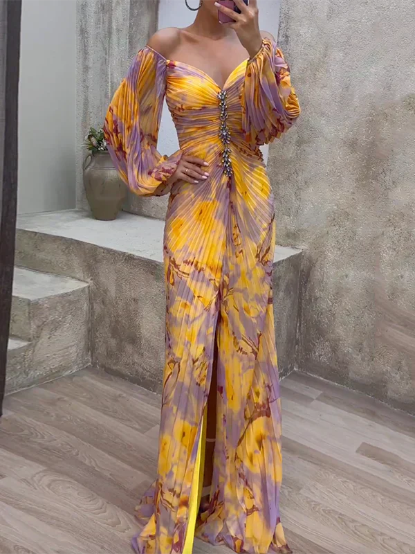 Kristin | Vestido elegante con cuello en V