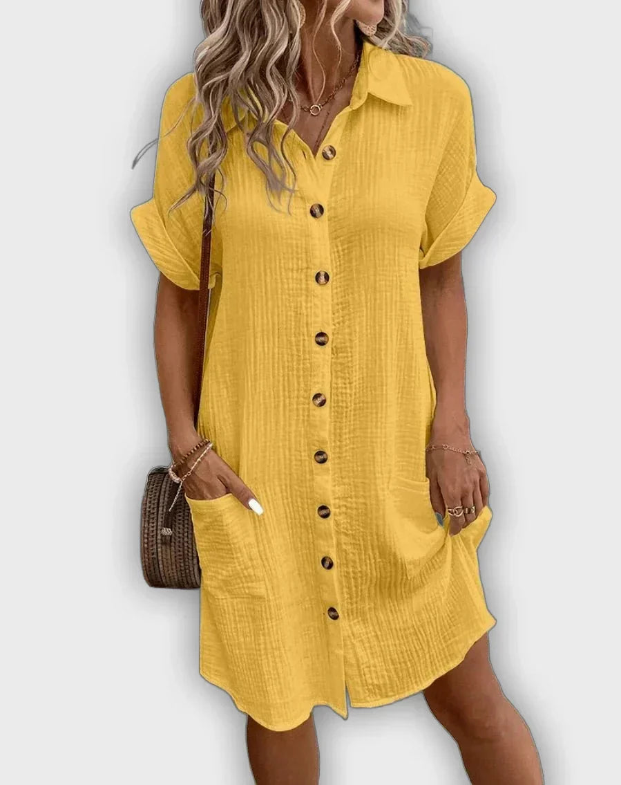 Vestido Shantal™ midi para el verano - Elegante y cómodo