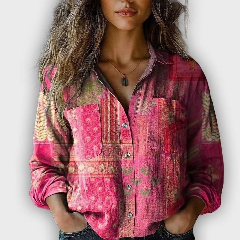 Camisa vintage impresa Nibs