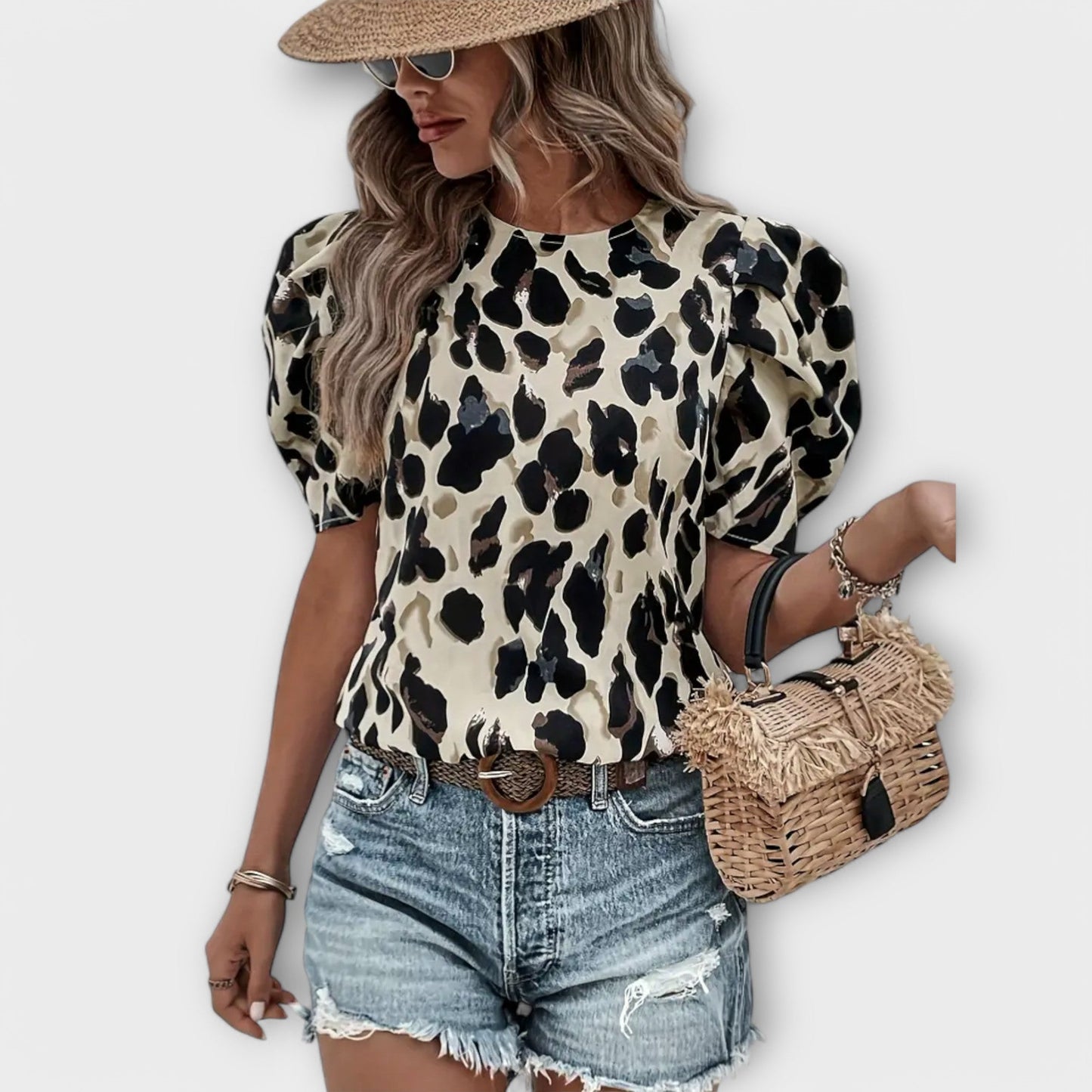 Camiseta impresa versátil Amalia