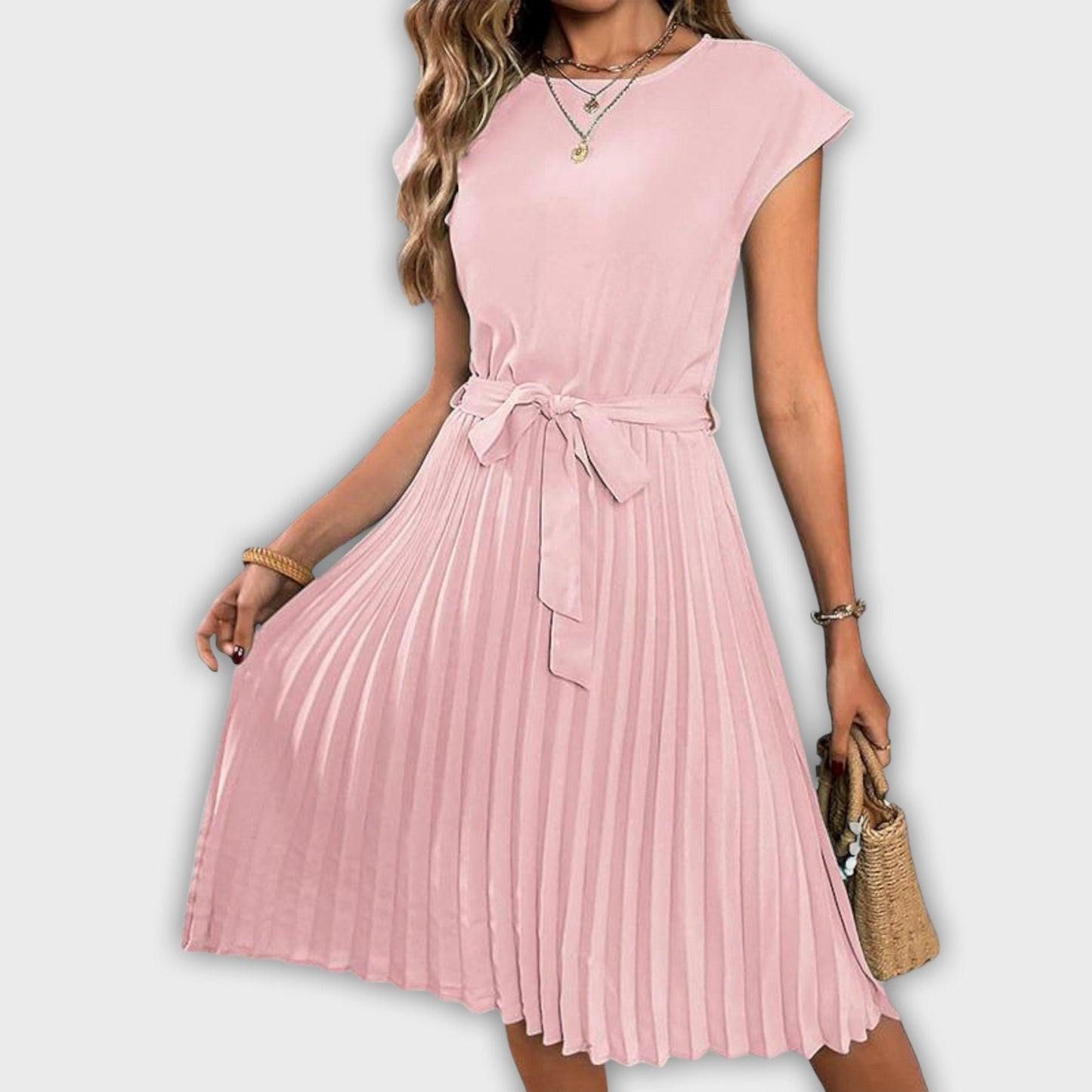 Vestido midi elegante para el verano