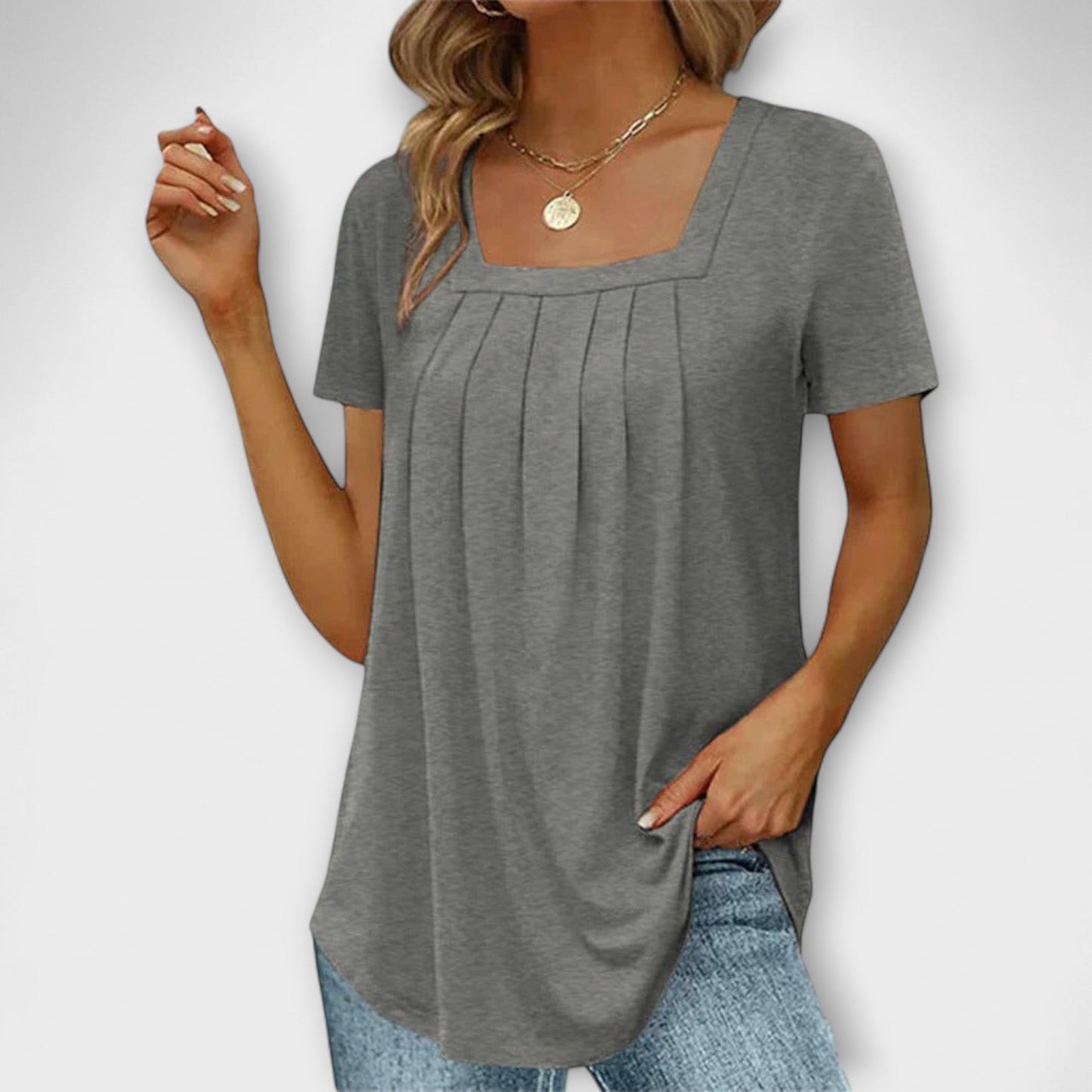 Camiseta de verano ligera para mujeres – Elegante y refrescante