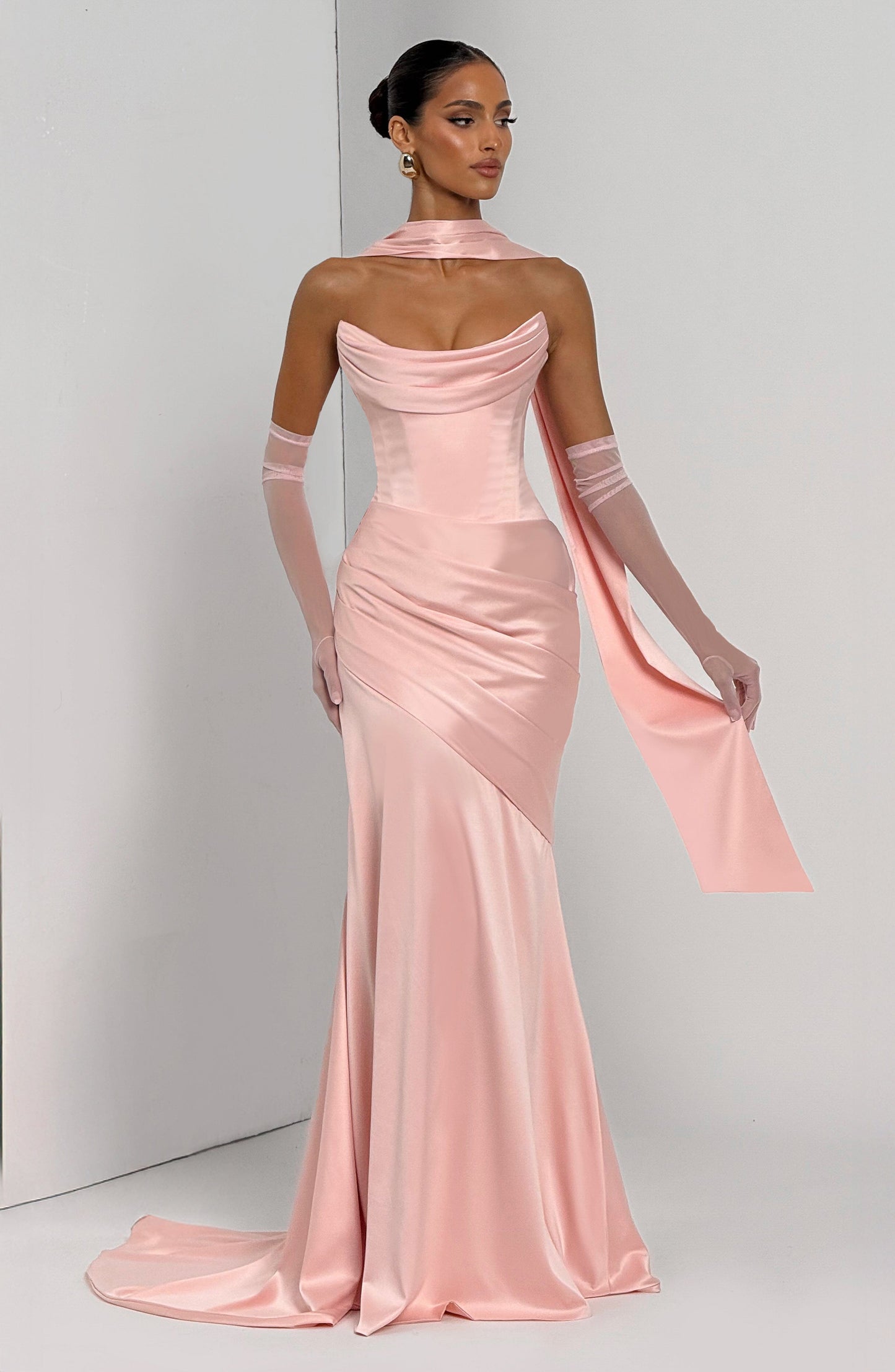 Vestidos Maxi Kensington - Rosa