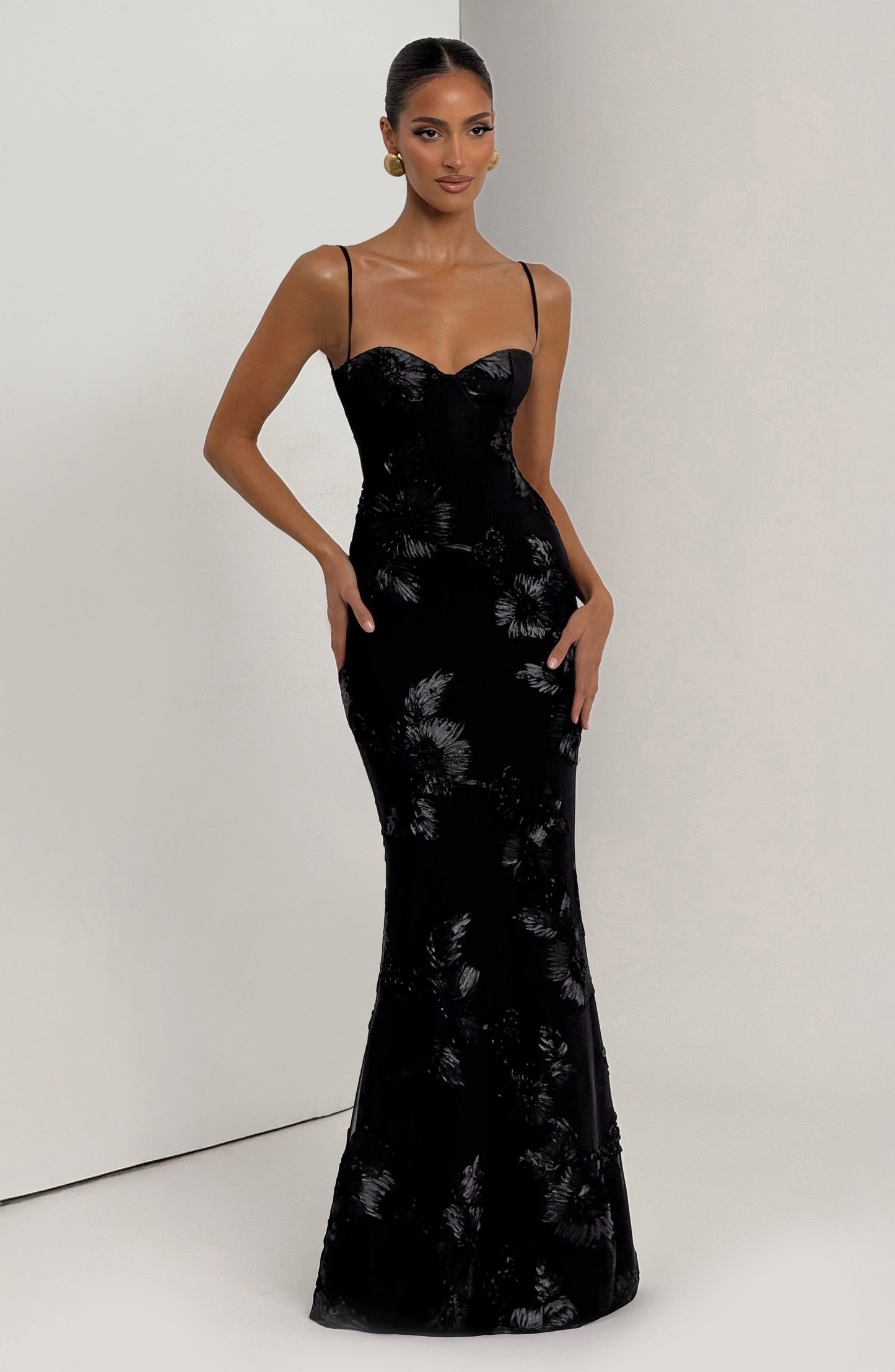 Vestidos Maxi Nefertiti - Negro