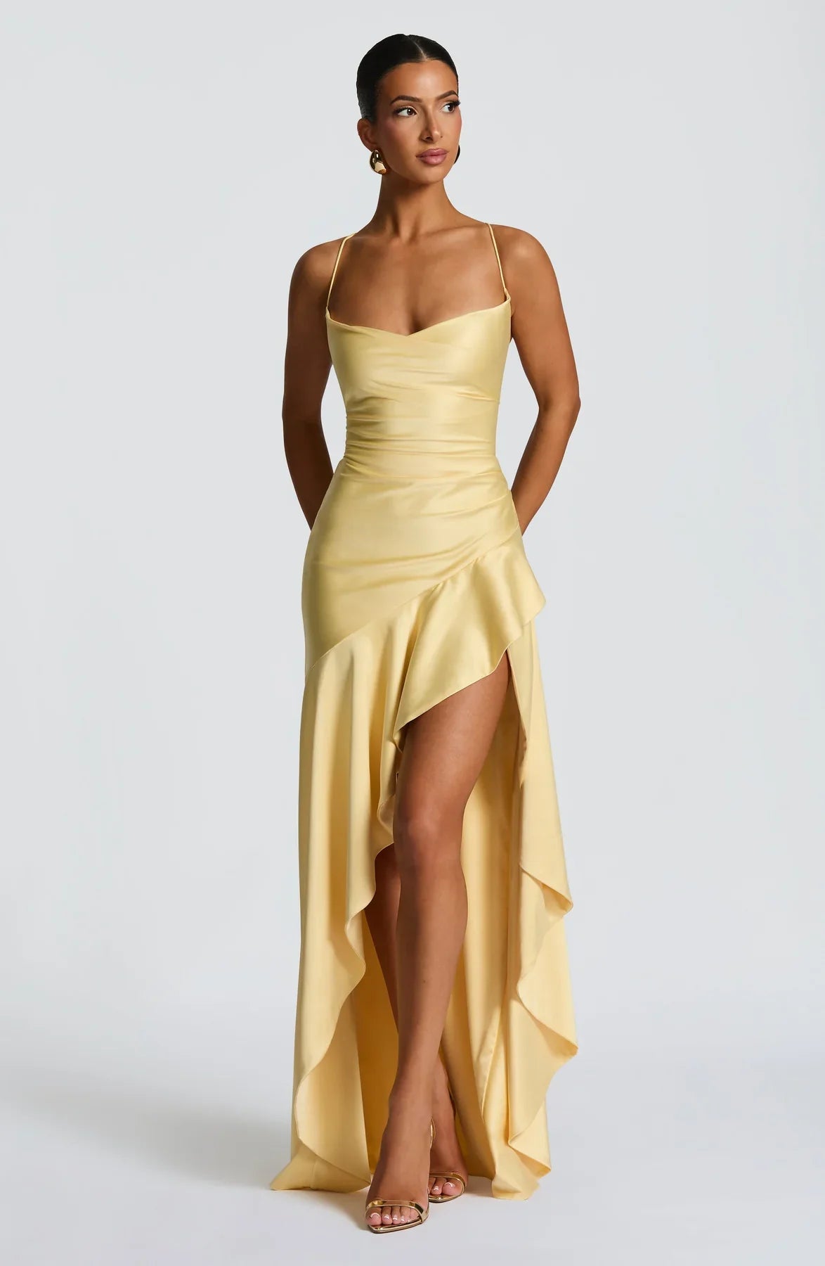 Vestido Maxi Samira - Rosado