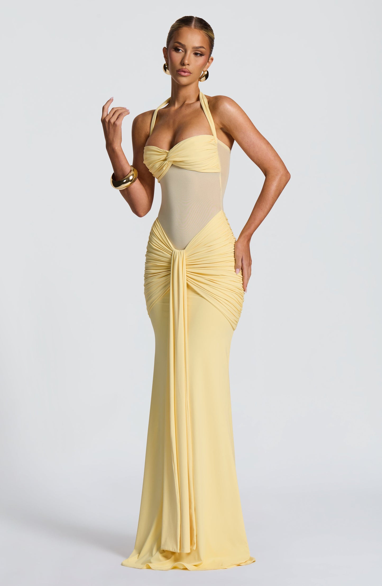 Vestido Maxi Vixen - Limón