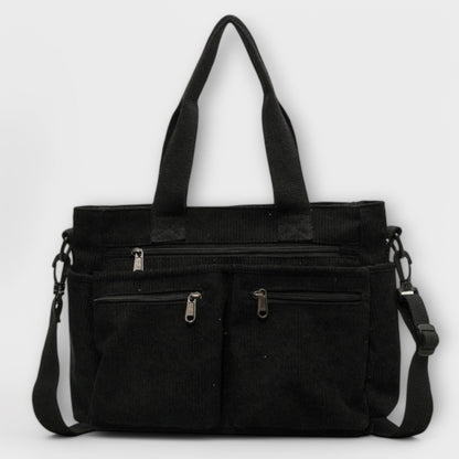 Bolso tote impermeable con compartimento interno espacioso
