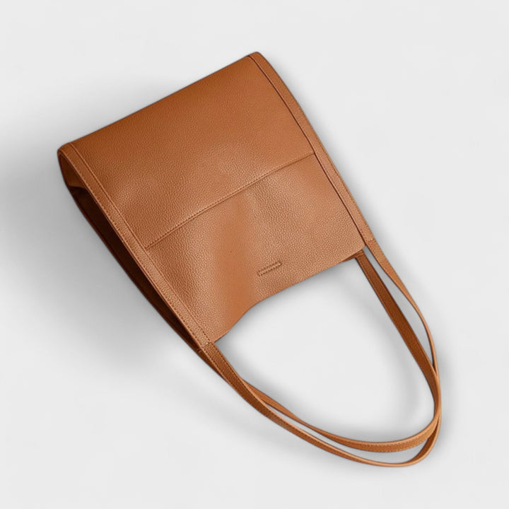 Bolso de cuero hecho a mano Laura - Bolso Tote clásico y cómodo