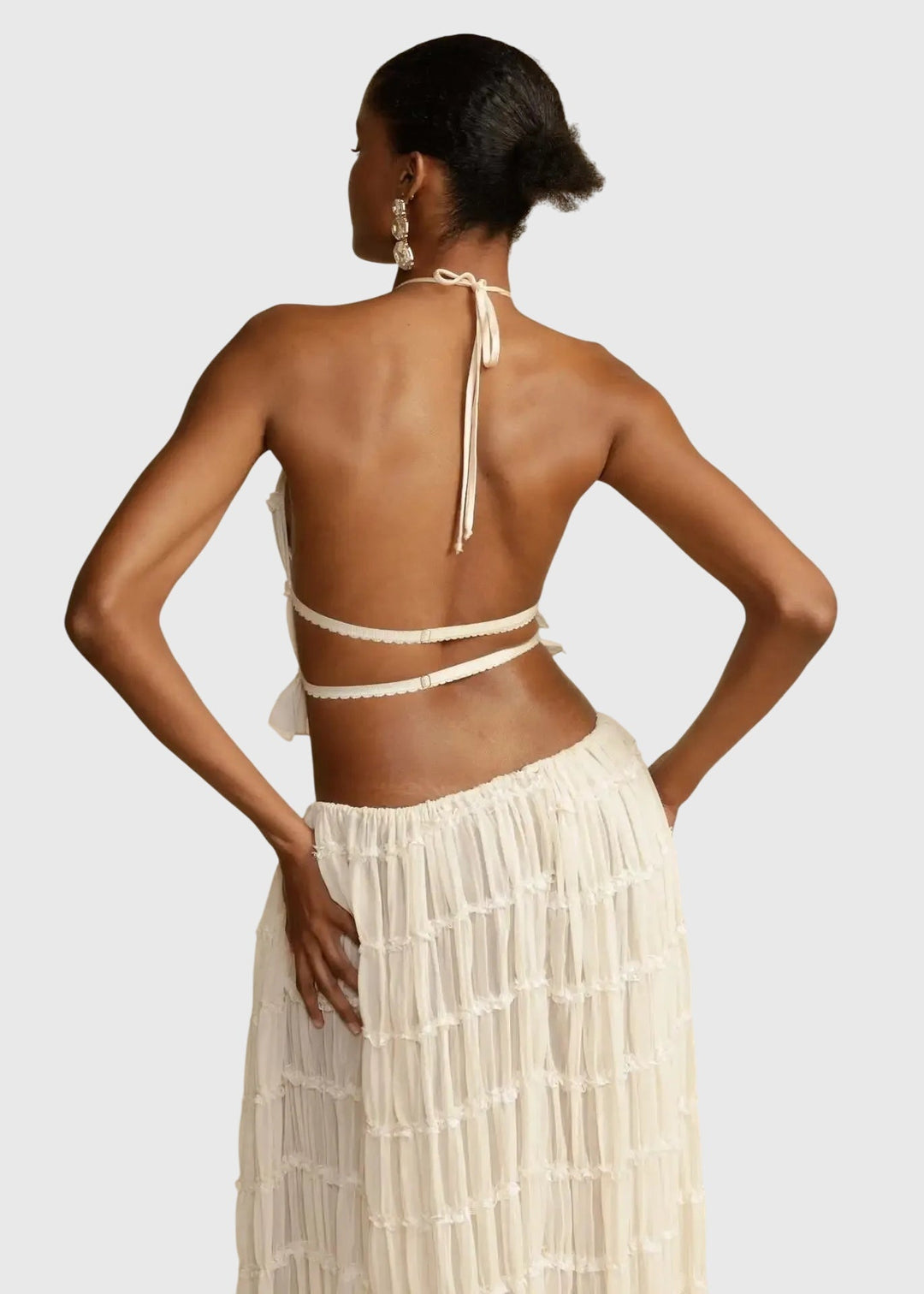 "Alessia" | Vestido de verano elegante con motivos naturales.