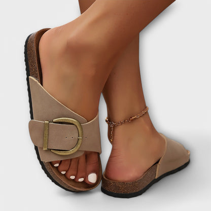Chanclas de verano para mujeres con correas ajustables