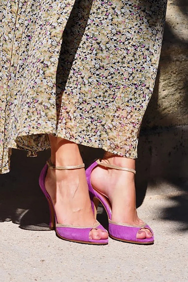 LUNA DE SIRENA | SUSURROS DE AMOR SANDALIAS DE TACÓN ALTO