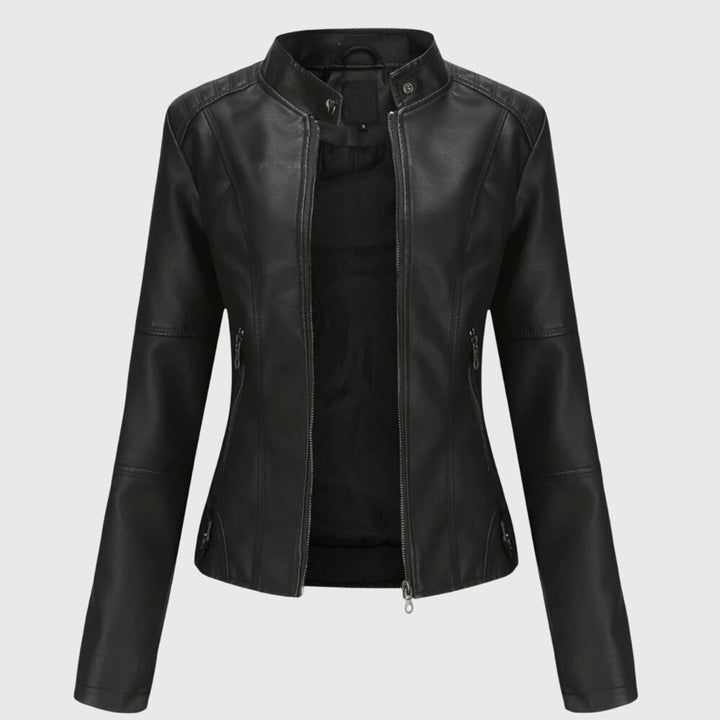 Giorgina™ - Chaqueta de Cuero Elegante para Mujeres