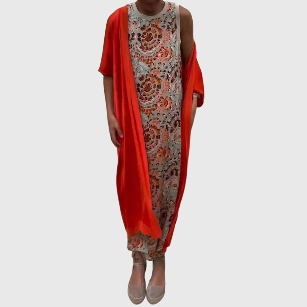 "Erika" | Conjunto elegante para vacaciones de verano.