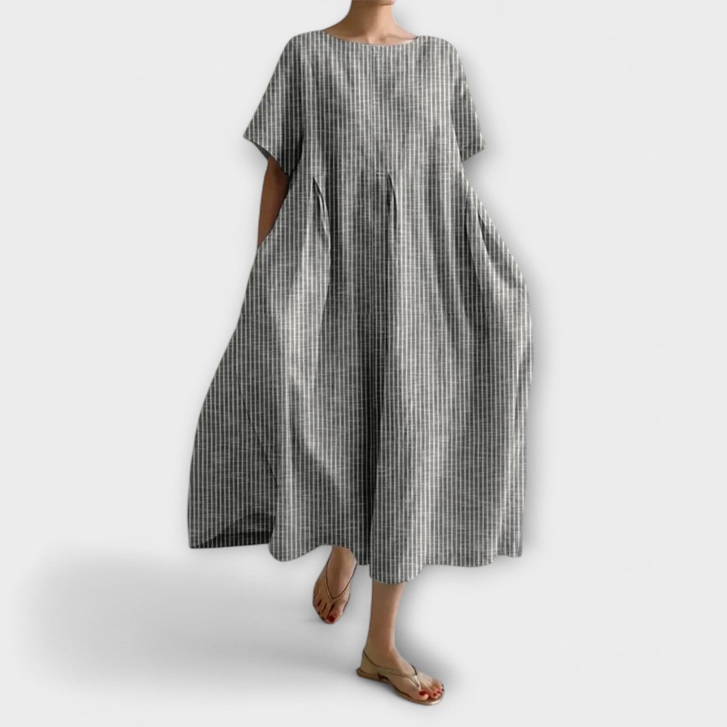 Vestido casual largo Bianka - comodidad y elegancia en cada ocasión