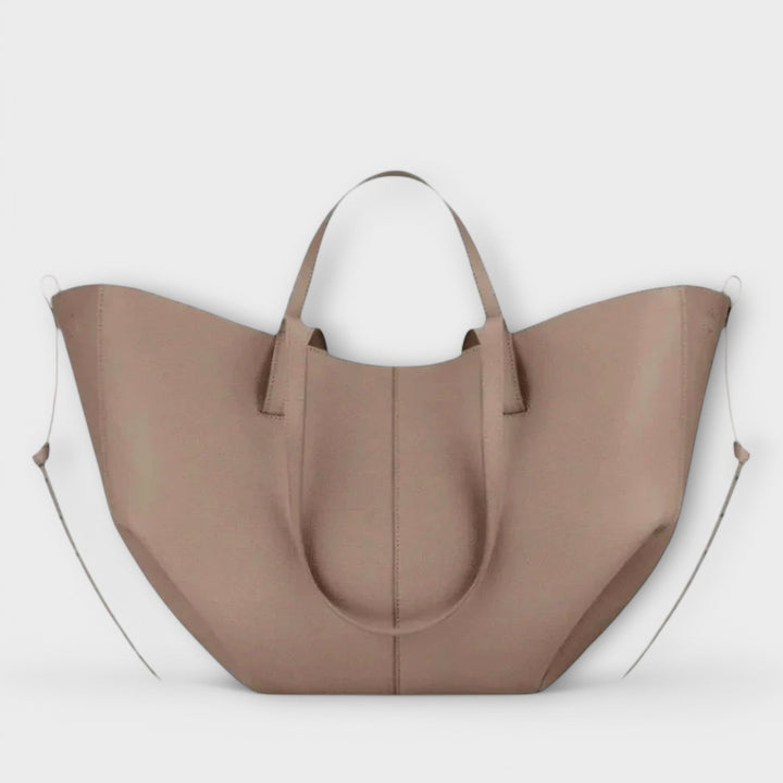 Bolso de mano de cuero italiano elegante - Bolso Aura
