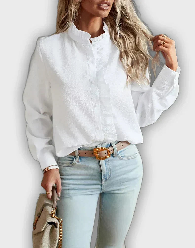 Camisa Rosilda Elegante Clásica