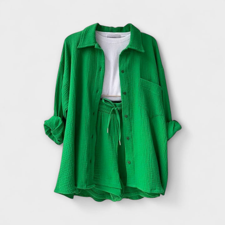 Johanna - Conjunto cómodo de 2 piezas