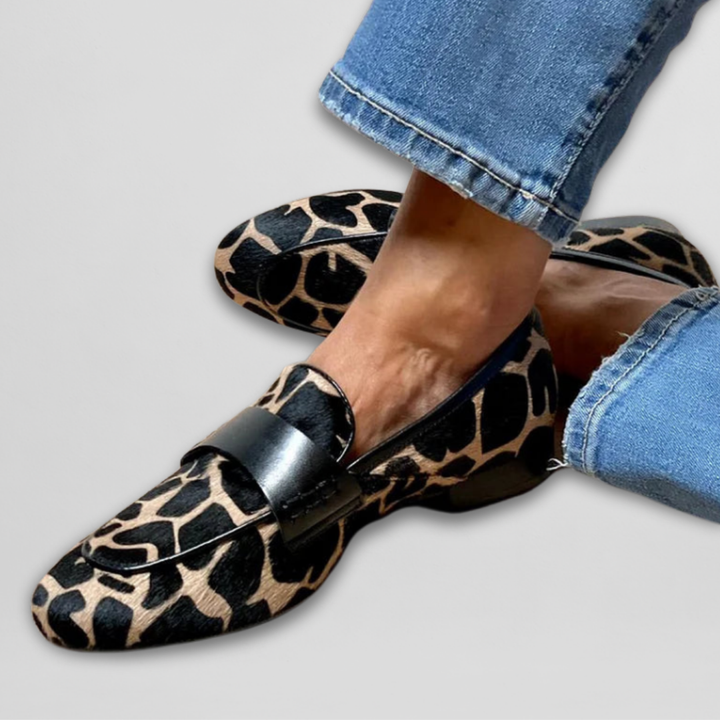Camilla™ | Mocasín con Estampado Animal