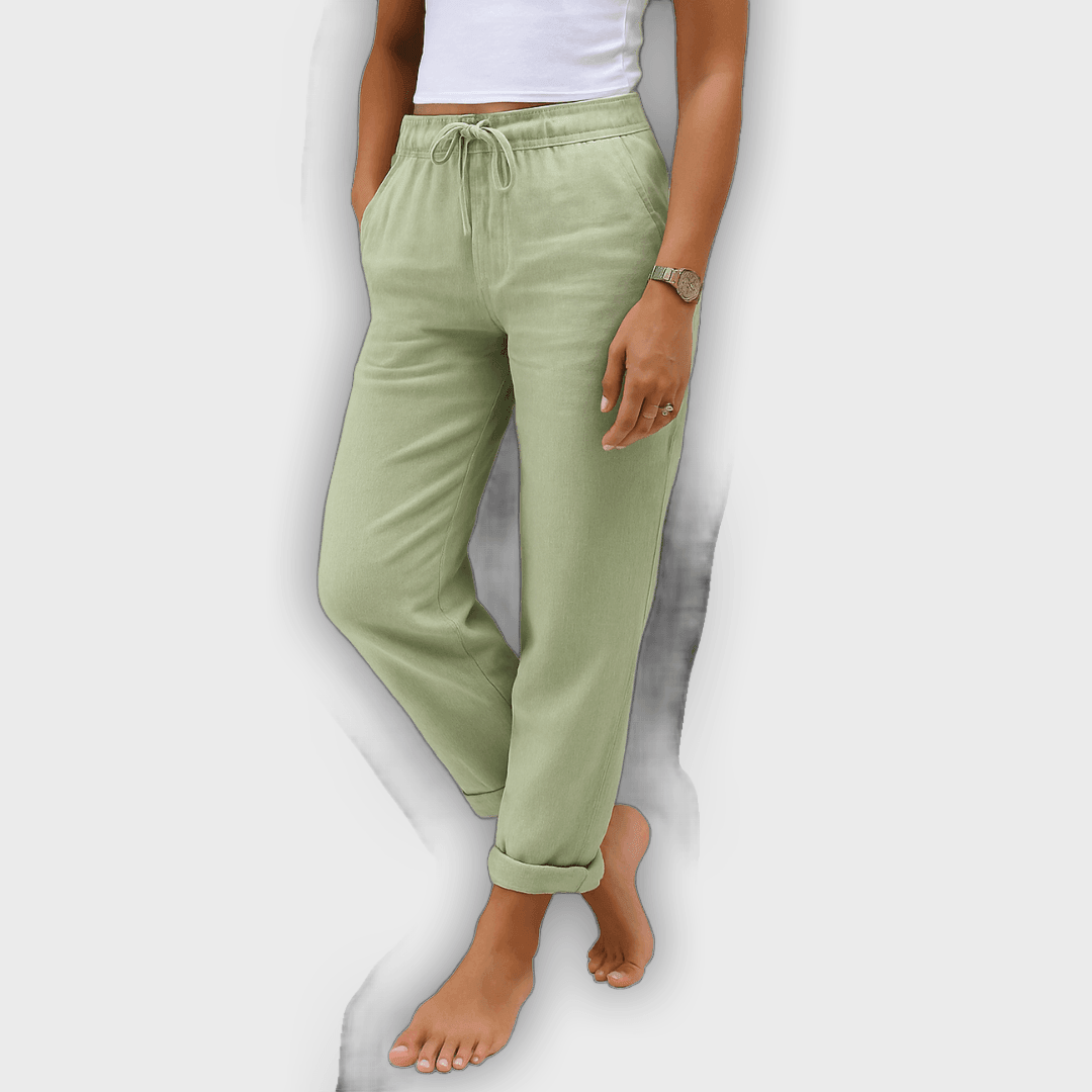 Pantalones de stretch transpirables premium para mujeres - MAYA