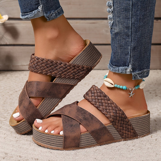 Sandalias ortopédicas de cuero