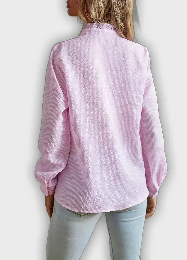 Camisa Rosilda Elegante Clásica