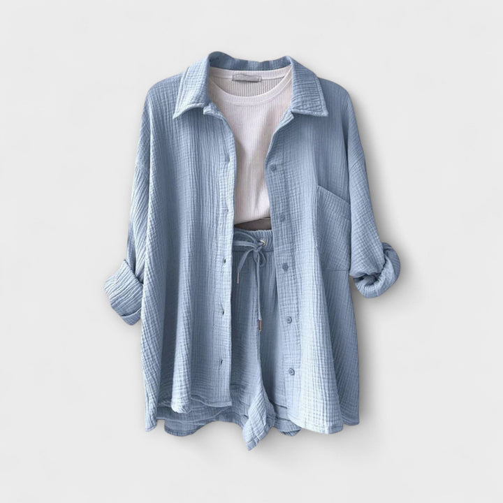 Johanna - Conjunto cómodo de 2 piezas