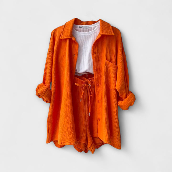 Johanna - Conjunto cómodo de 2 piezas