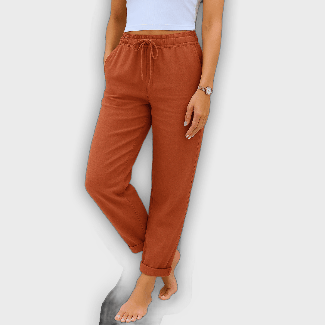 Pantalones de stretch transpirables premium para mujeres - MAYA
