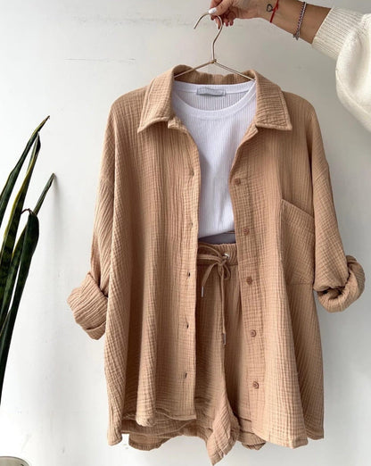 Conjunto de camiseta y pantalones cortos Abeline