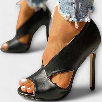 Sandalias ortopédicas elegantes con tacón