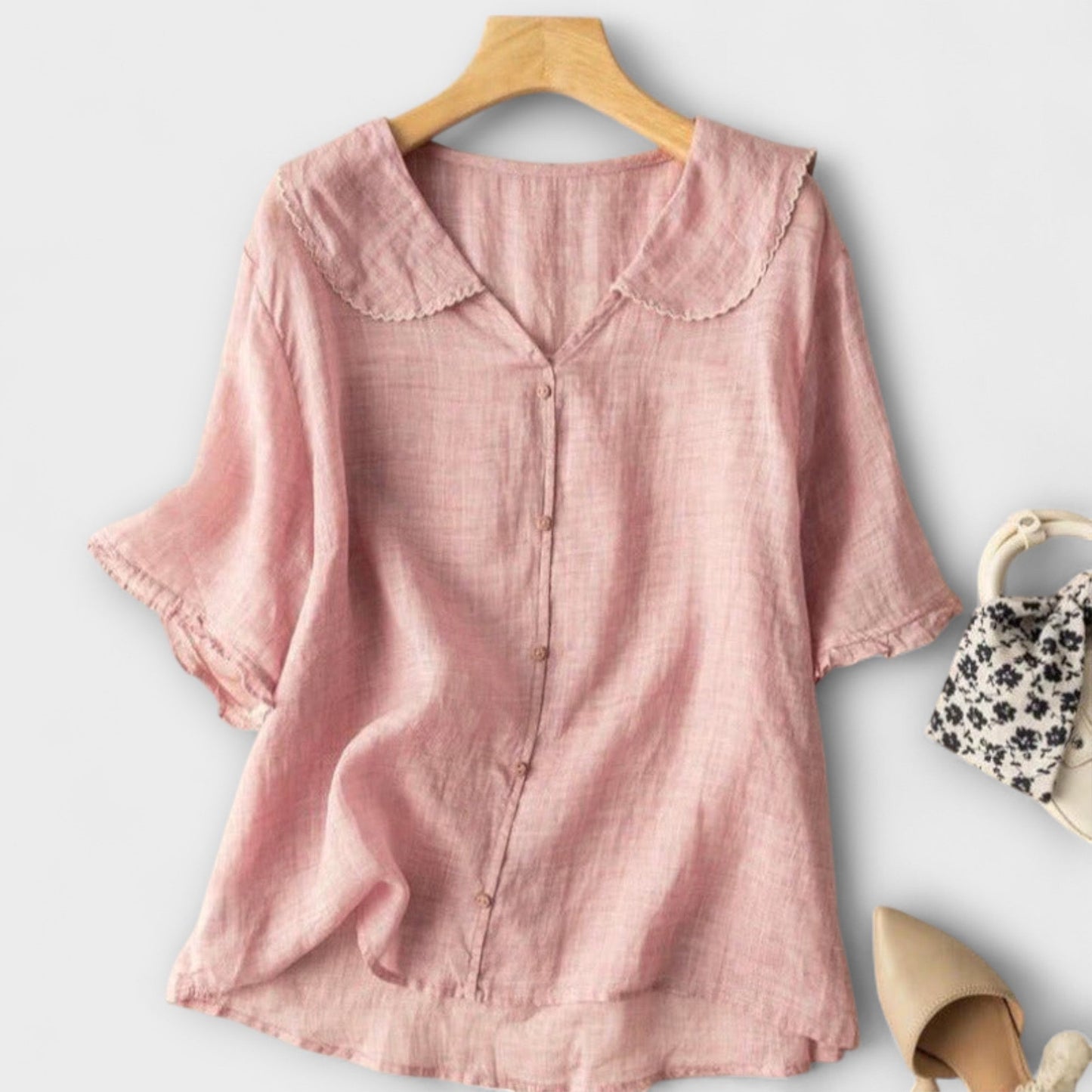 Camisa de lino Brenda - Elegancia y comodidad diaria