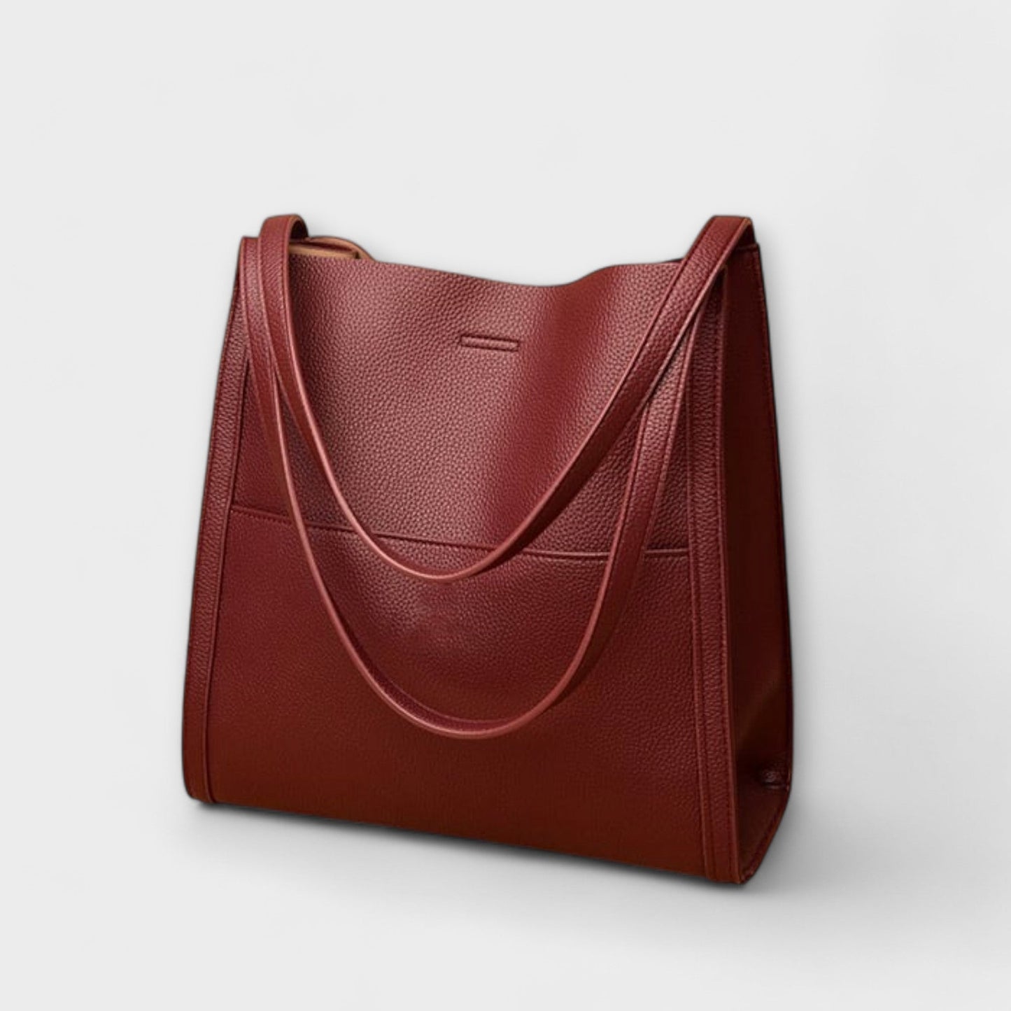 Bolso de cuero hecho a mano Laura - Bolso Tote clásico y cómodo
